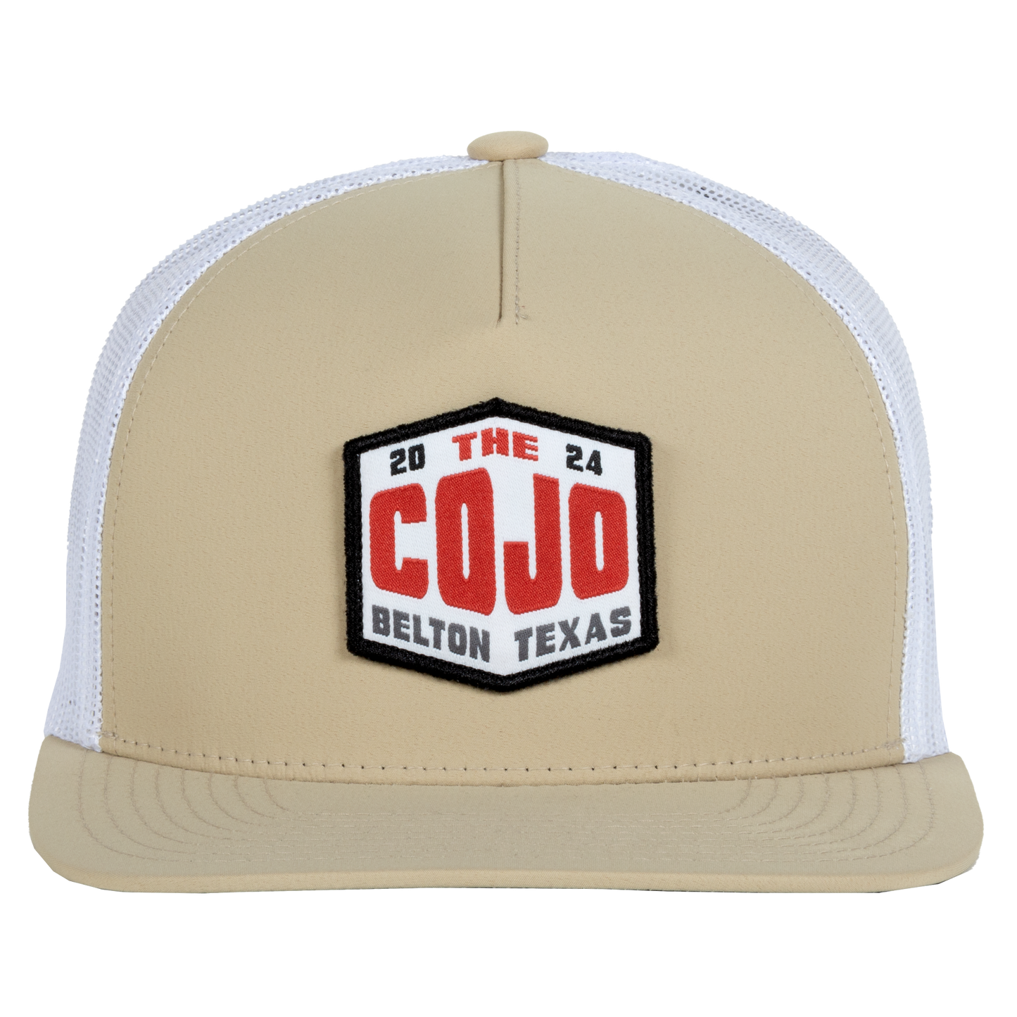 COJO Belton Hex Patch Tan / White Hat