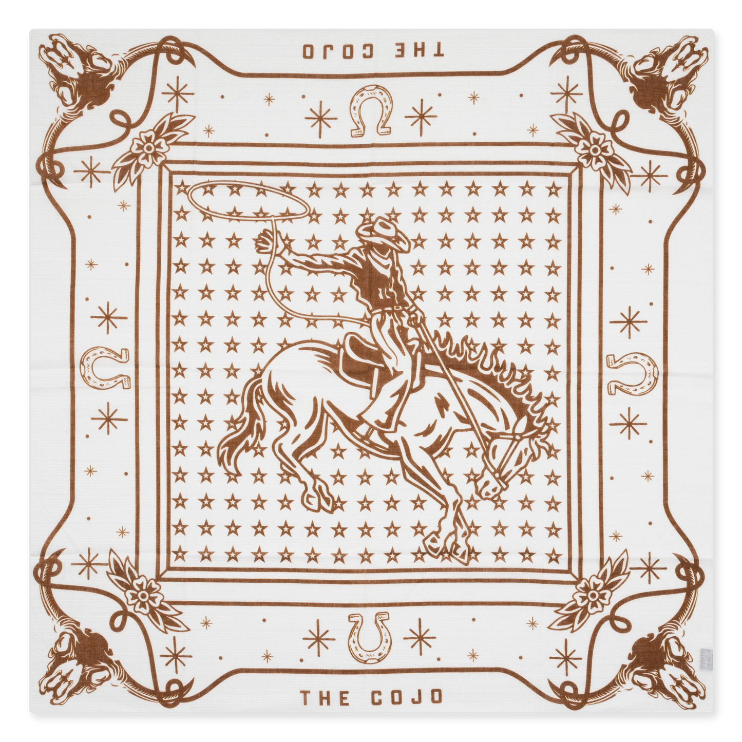 Rodeo Bandanna White