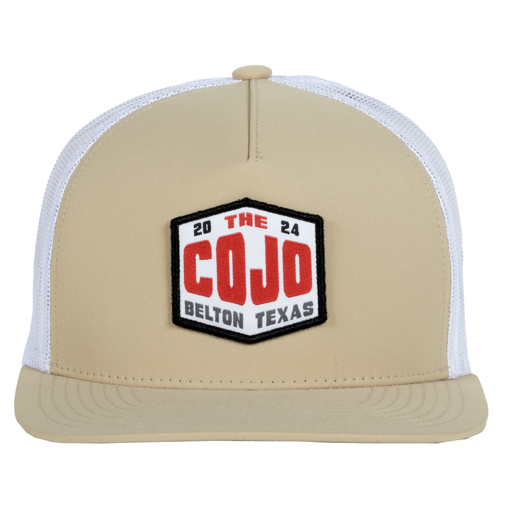 COJO Belton Hex Patch Tan / White Hat