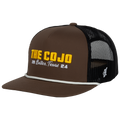 trucker hat-brown/black-2024 belton texas the cojo