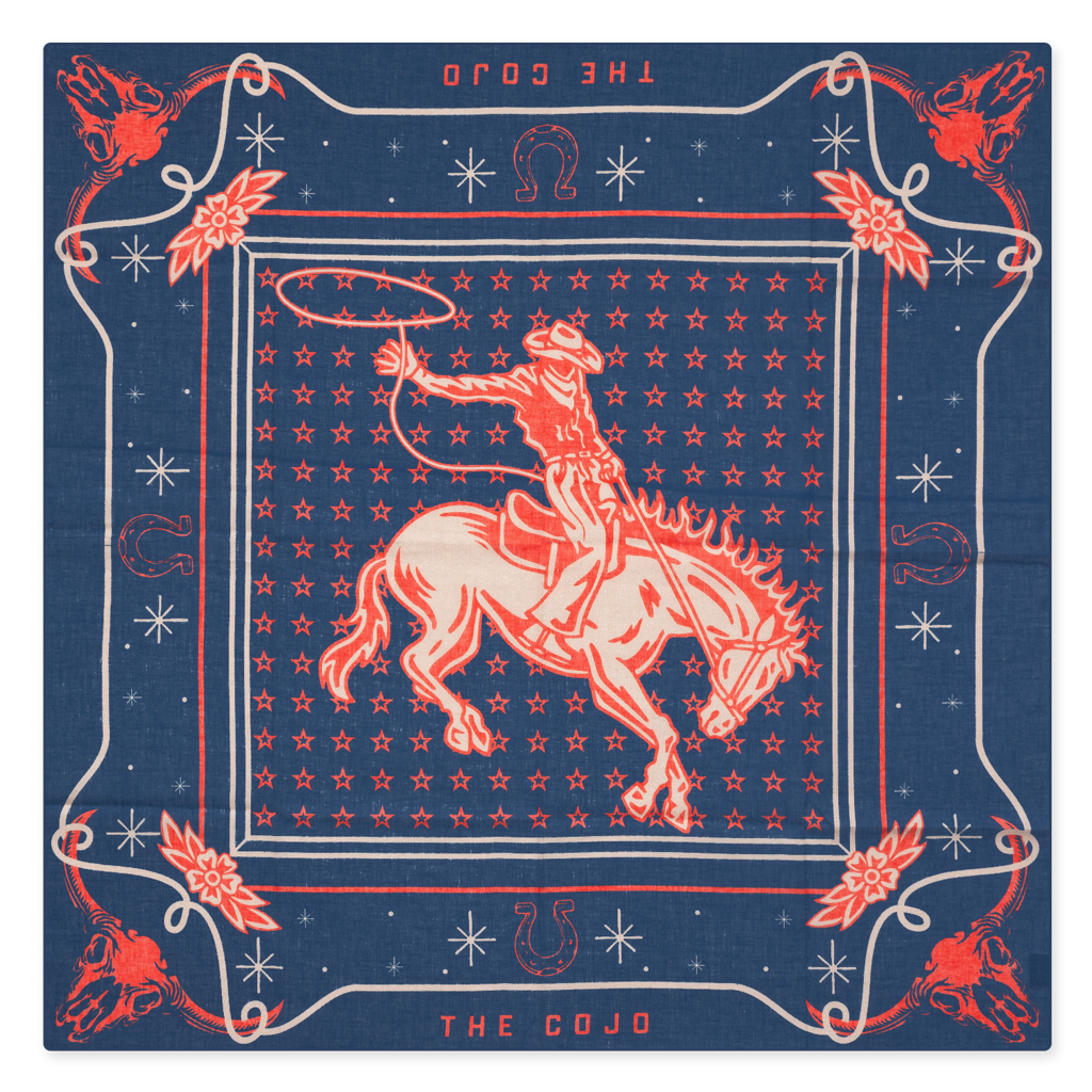 Rodeo Bandanna Blue