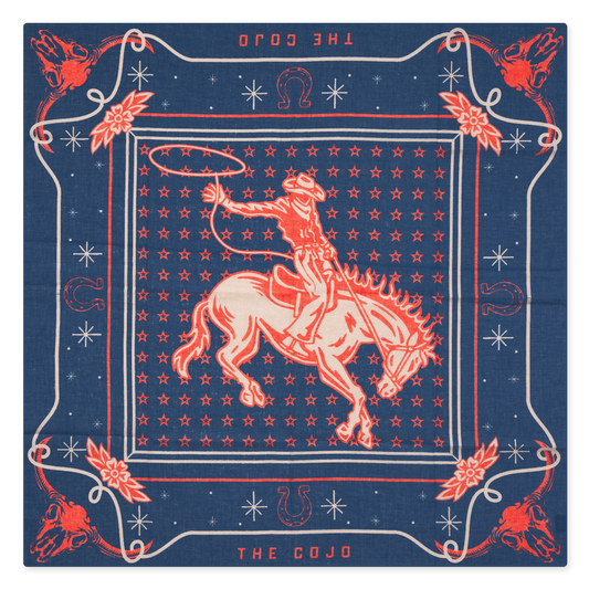 Rodeo Bandanna Blue