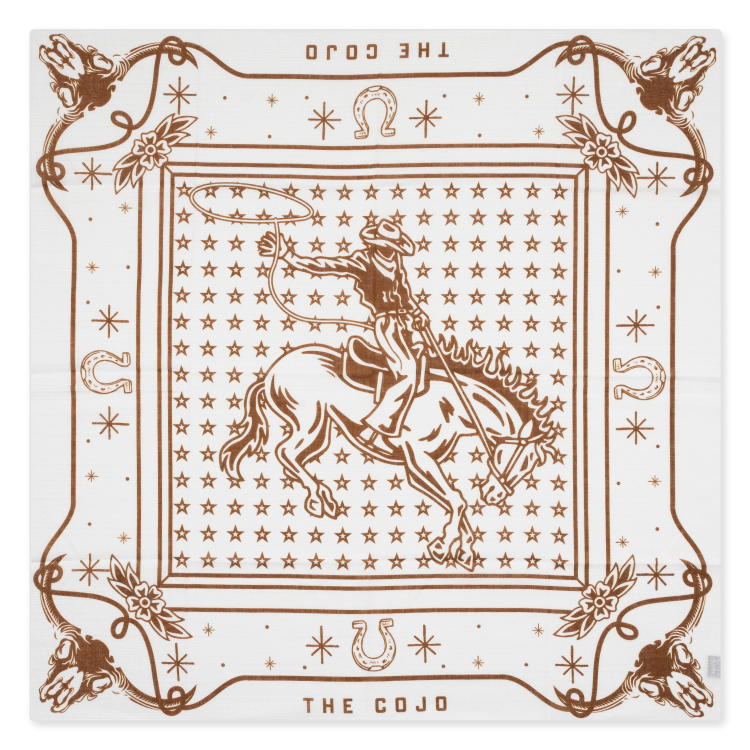 Rodeo Bandanna White