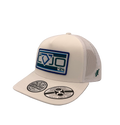 White Retro Patch Hat 24'